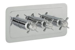 Grosvenor Pinch Thermostatic 2 Outlet Shower Valve