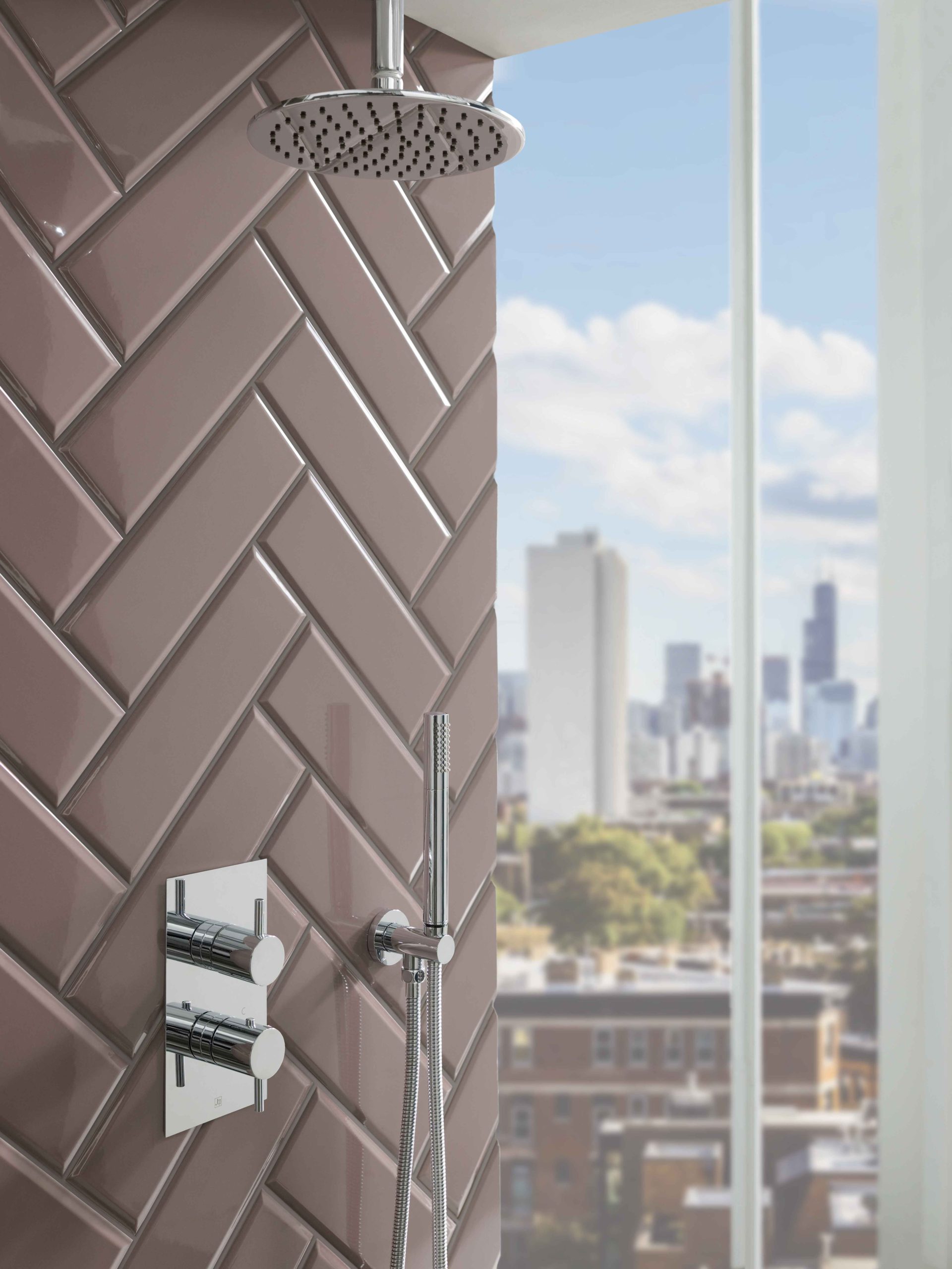 Florence thermostatic concealed  2 outlet shower valve - Image 2