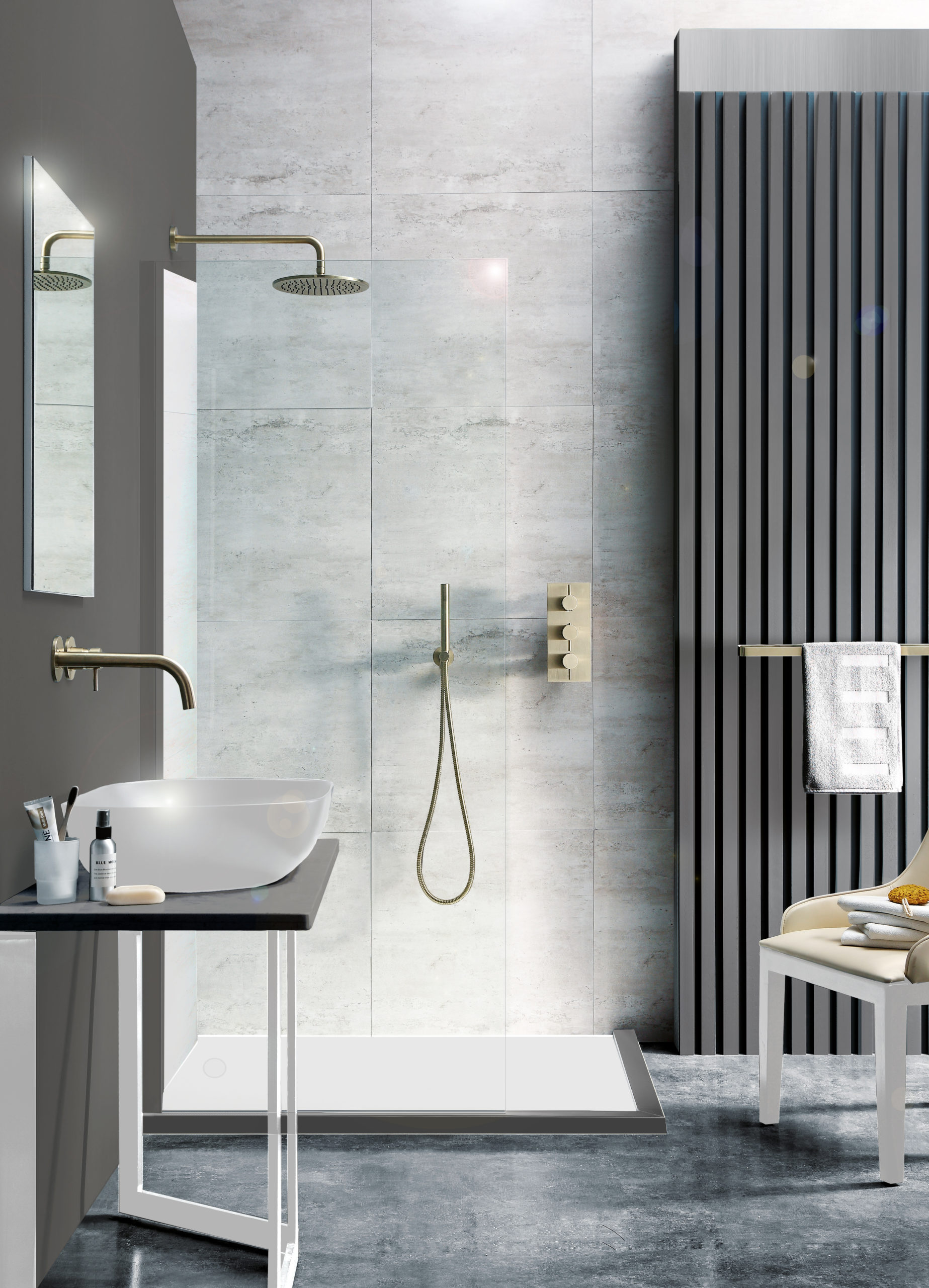 VOS Overhead Shower 200-250-300mm - Image 3