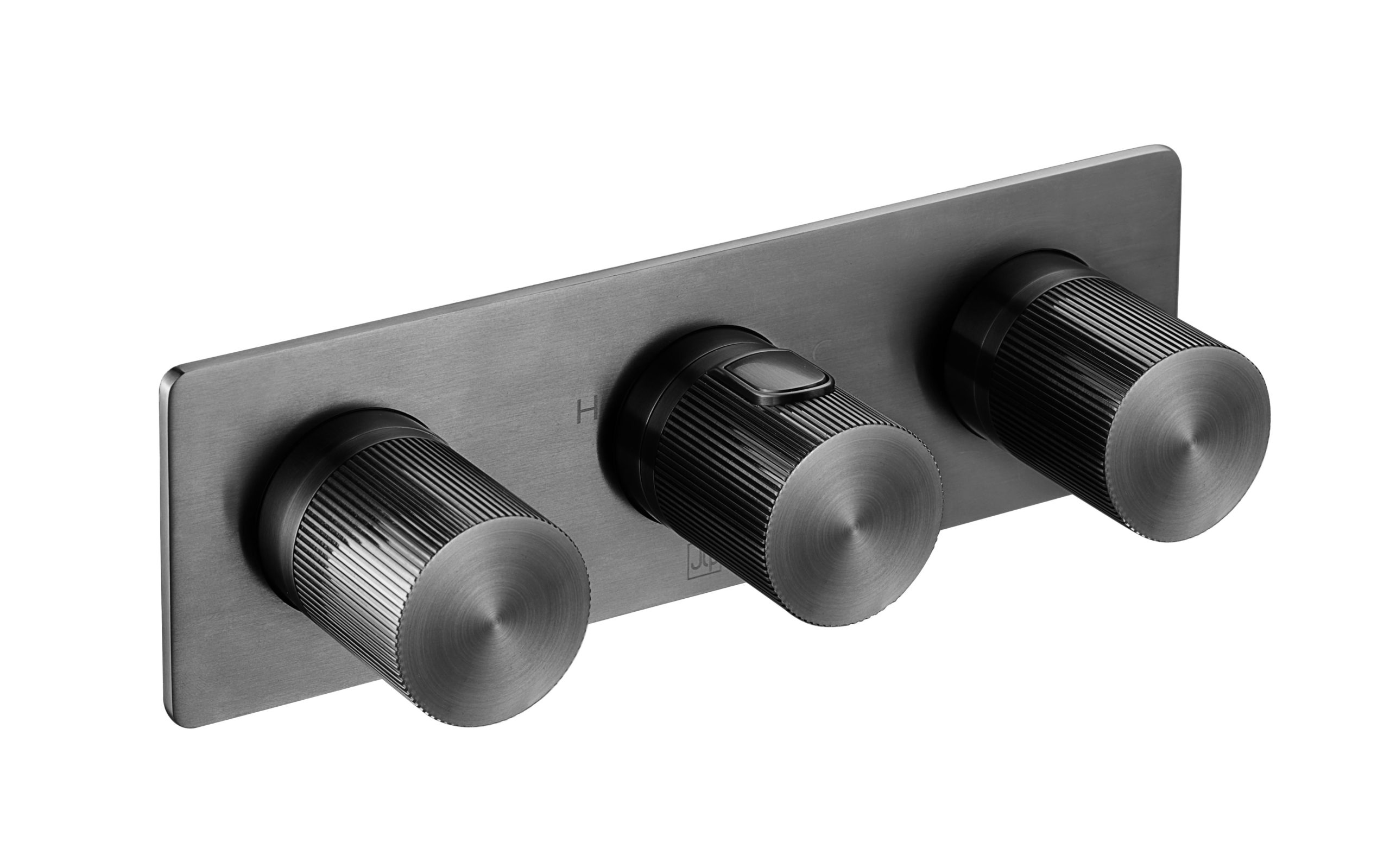 Thermostatic concealed 2 outlet shower valve