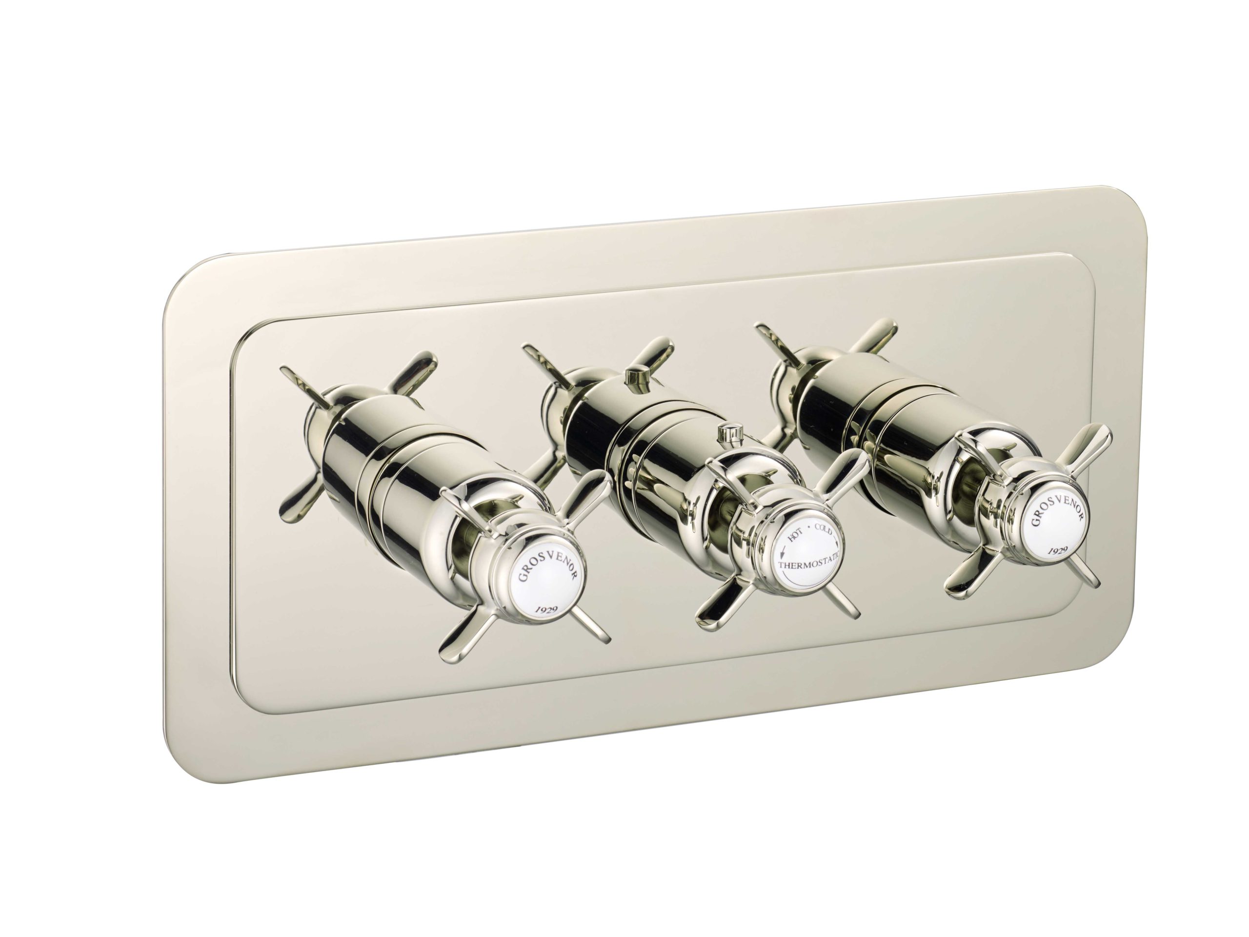 Grosvenor Pinch Thermostatic 2 Outlet Shower Valve