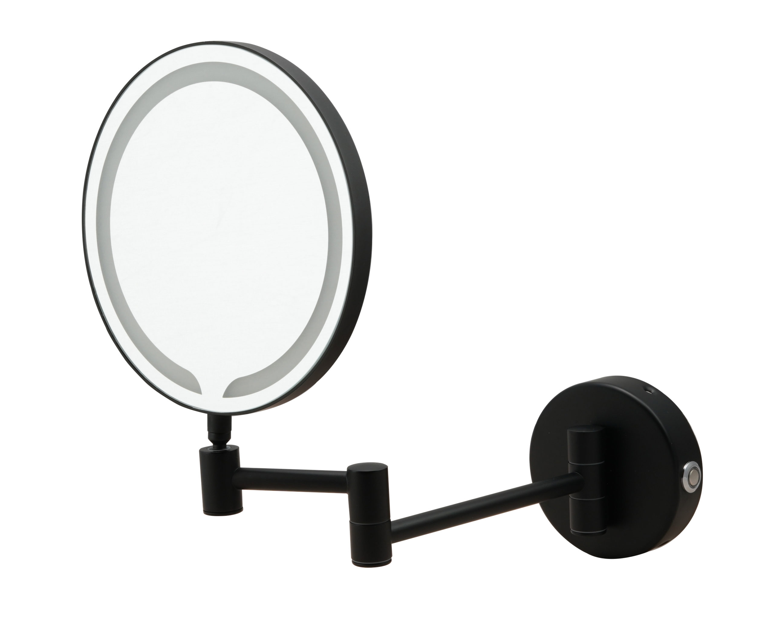 Zoom Mirror Matt Black