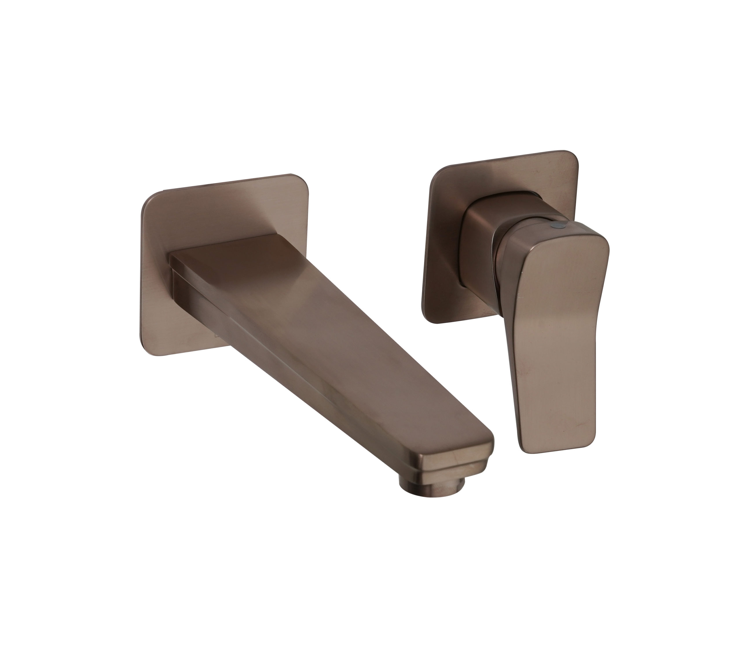 HIX single lever wall mounted basin mixer