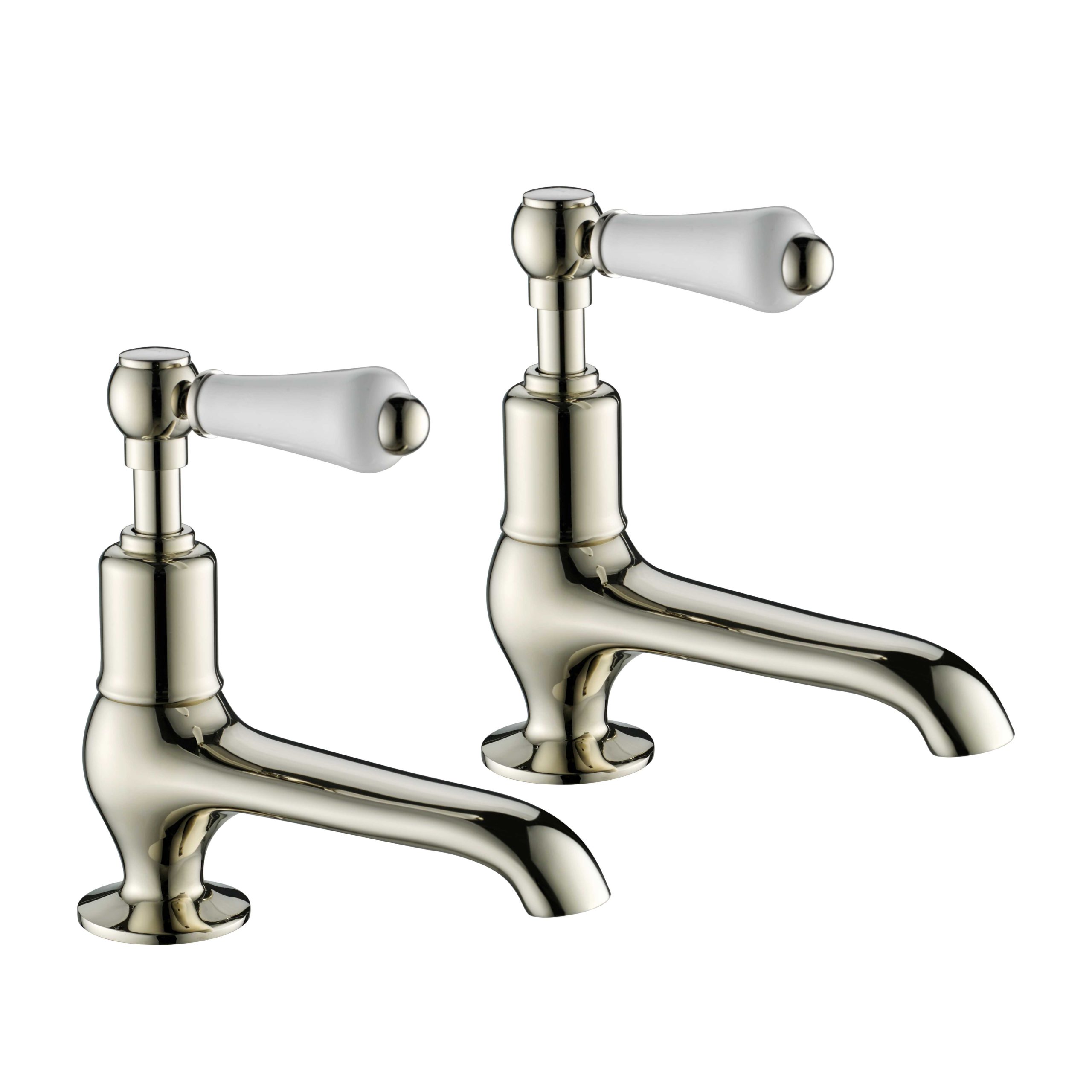 Grosvenor Lever Long Nose Basin Taps