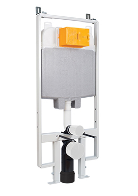 Brushed Brass  Metal Pneumatic Flush Plate - Image 5