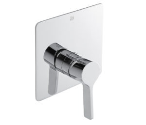 Curved Single Lever Concealed Manual Valve