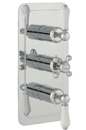 Grosvenor Lever Thermostatic 2 Outlet Shower Valve