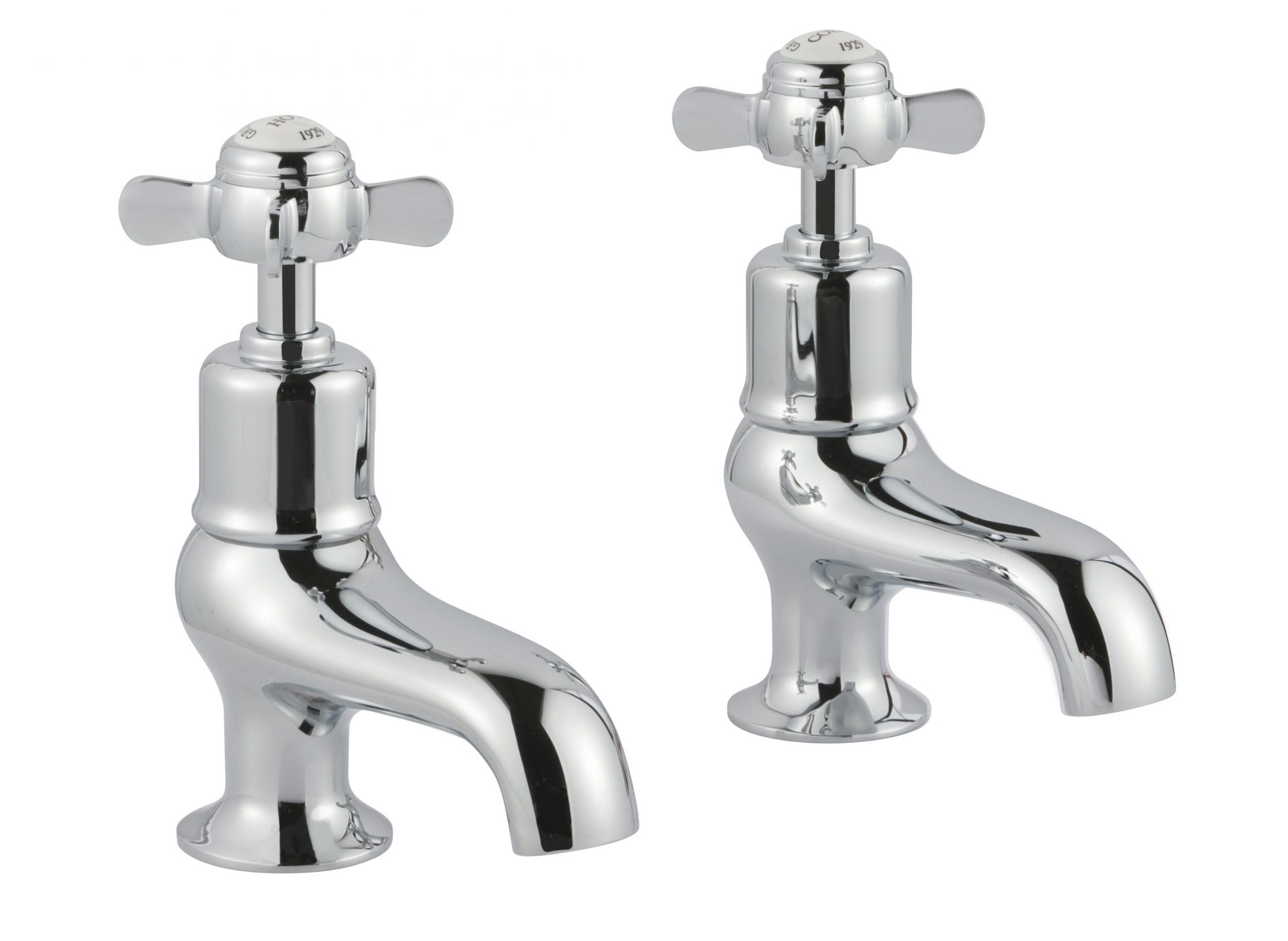 Grosvenor Pinch Bath Taps