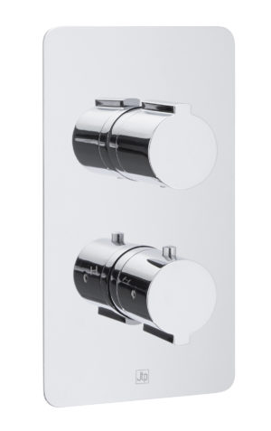 Curve Thermostatic Concealed 1 Outlet Shower Valve