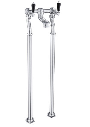 Grosvenor Lever Floor Standing Bath Filler