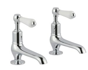 Grosvenor Lever Long Nose Basin Taps